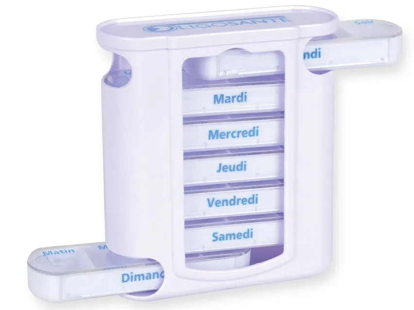 Organizator medicamente saptamanal 7 zile tip turn pentru polimedicatie pacienti varstnici