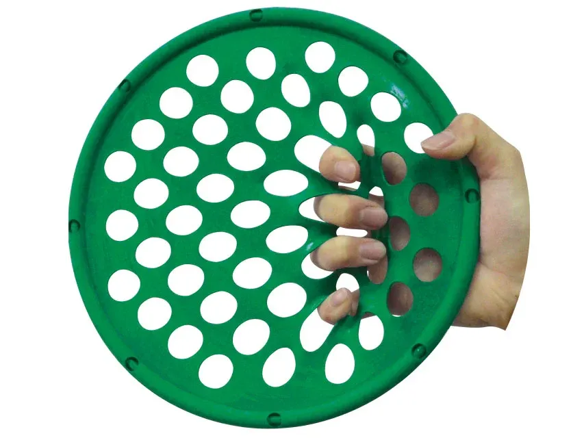 Plasa exercitii degete si incheietura mainii light verde pentru recuperare mana