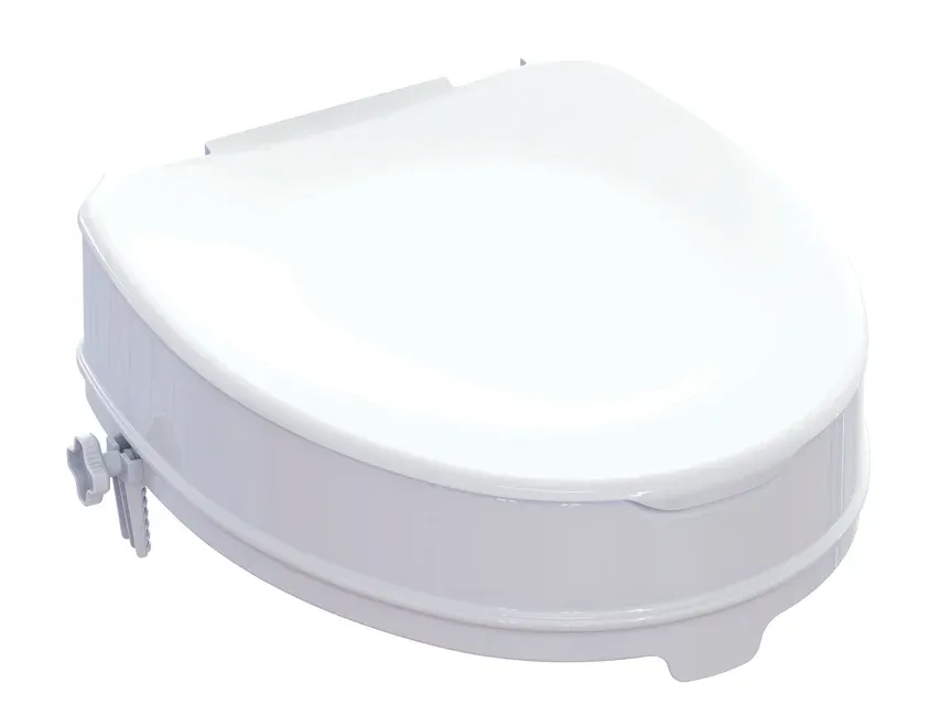 Inaltator WC cu sistem de fixare 10 cm si capac pentru stabilitate maxima