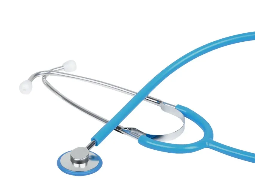 Stetoscop simplu pediatric TRAD albastru deschis