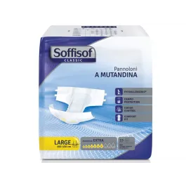 Scutec incontinenta urinara moderata SOFFISOF banda adeziva marimi M L
