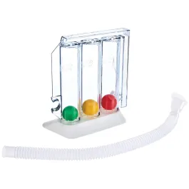 Dispozitiv pentru exercitii de respiratie pentru recuperare pulmonara