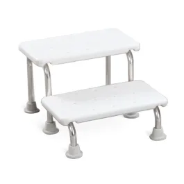 Scarita de baie sala operatie cu 2 trepte cadru inox inaltime reglabila 14-29 cm