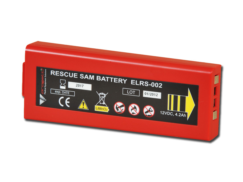 Acumulator Defibrilator Tip AED semiautomat cu indicatii sonore in ROMANA si manual in engleza - RESCUE SAM